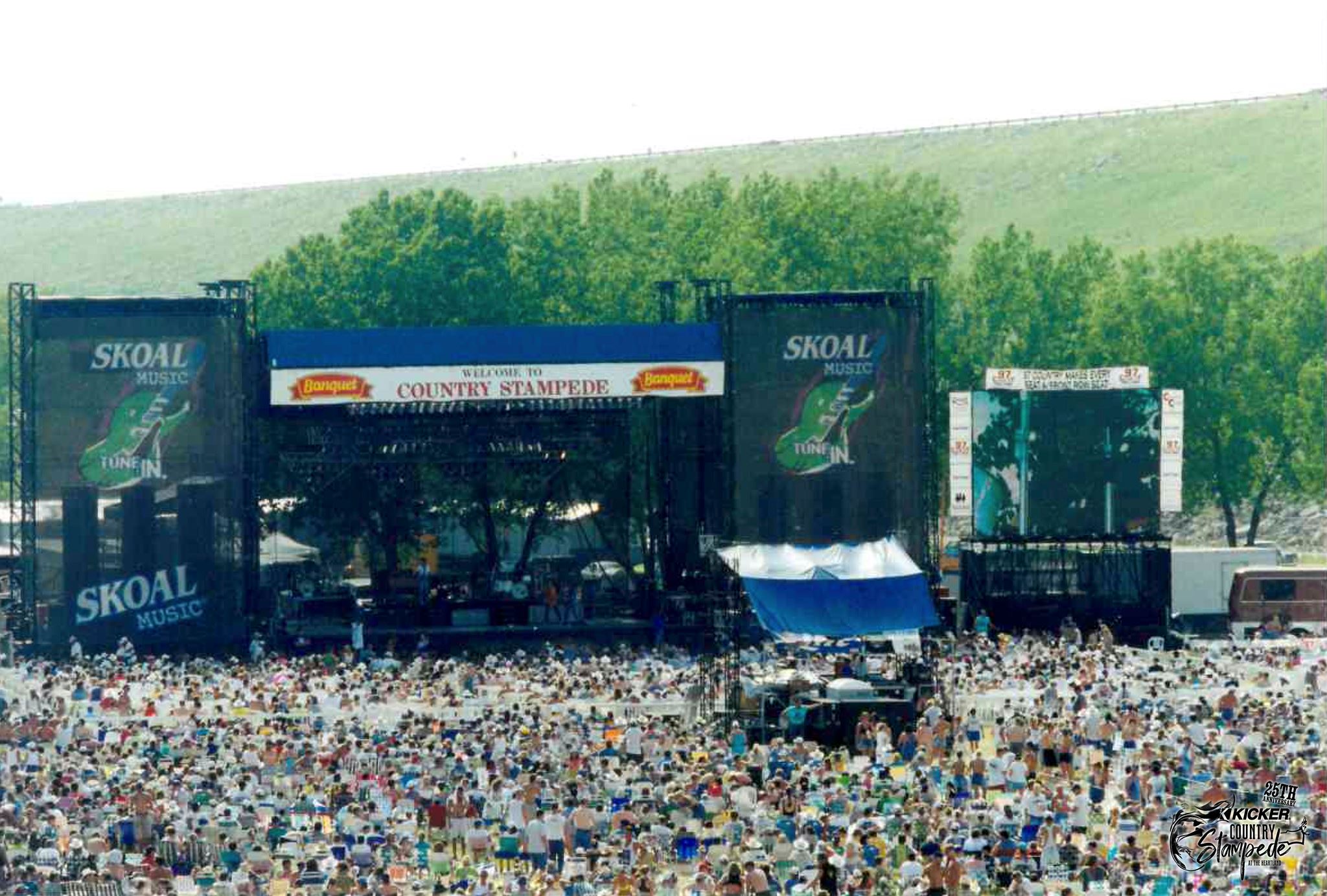 Country Stampede archival photo from the 1997 festival era.